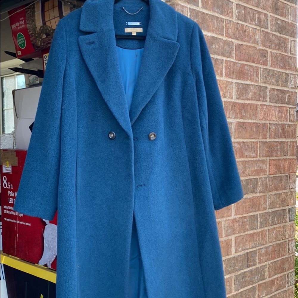 Talbots Aqua Double Breasted Jacket - image 2